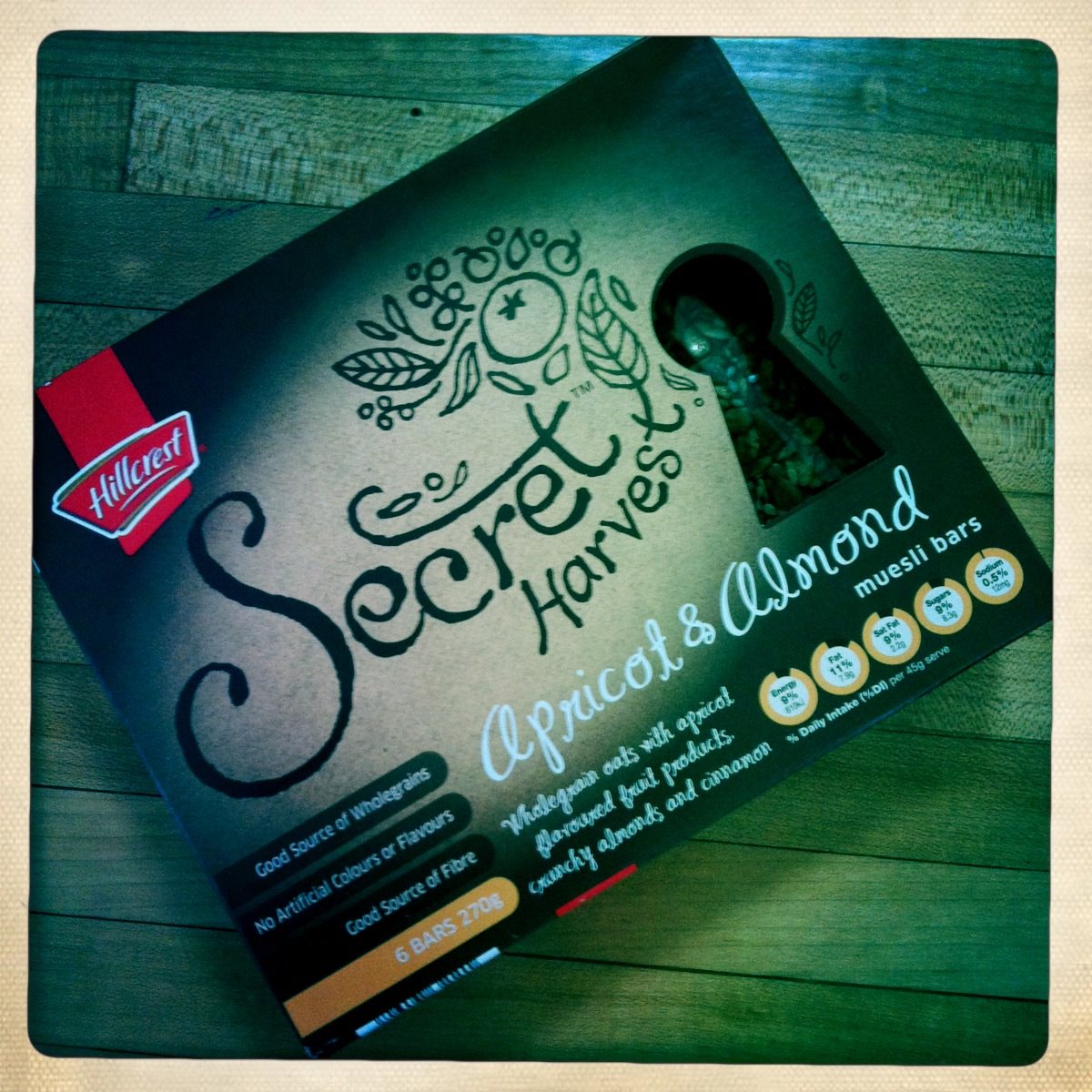 Hillcrest Secret Harvest Apricot and Almond Muesli Bars AldiMum