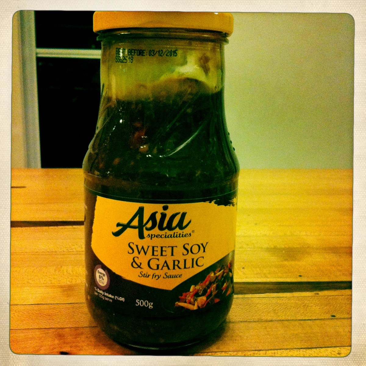 Sweet Soy and Garlic Stirfry Sauce AldiMum