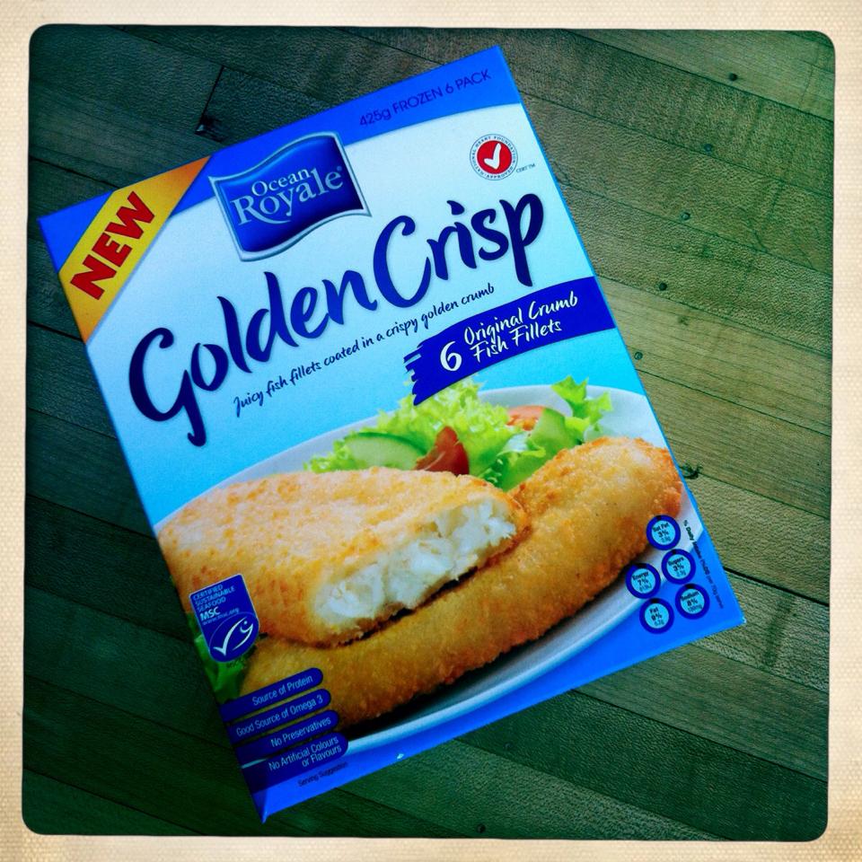 Golden Crisp Crumbed Fish Fillets AldiMum