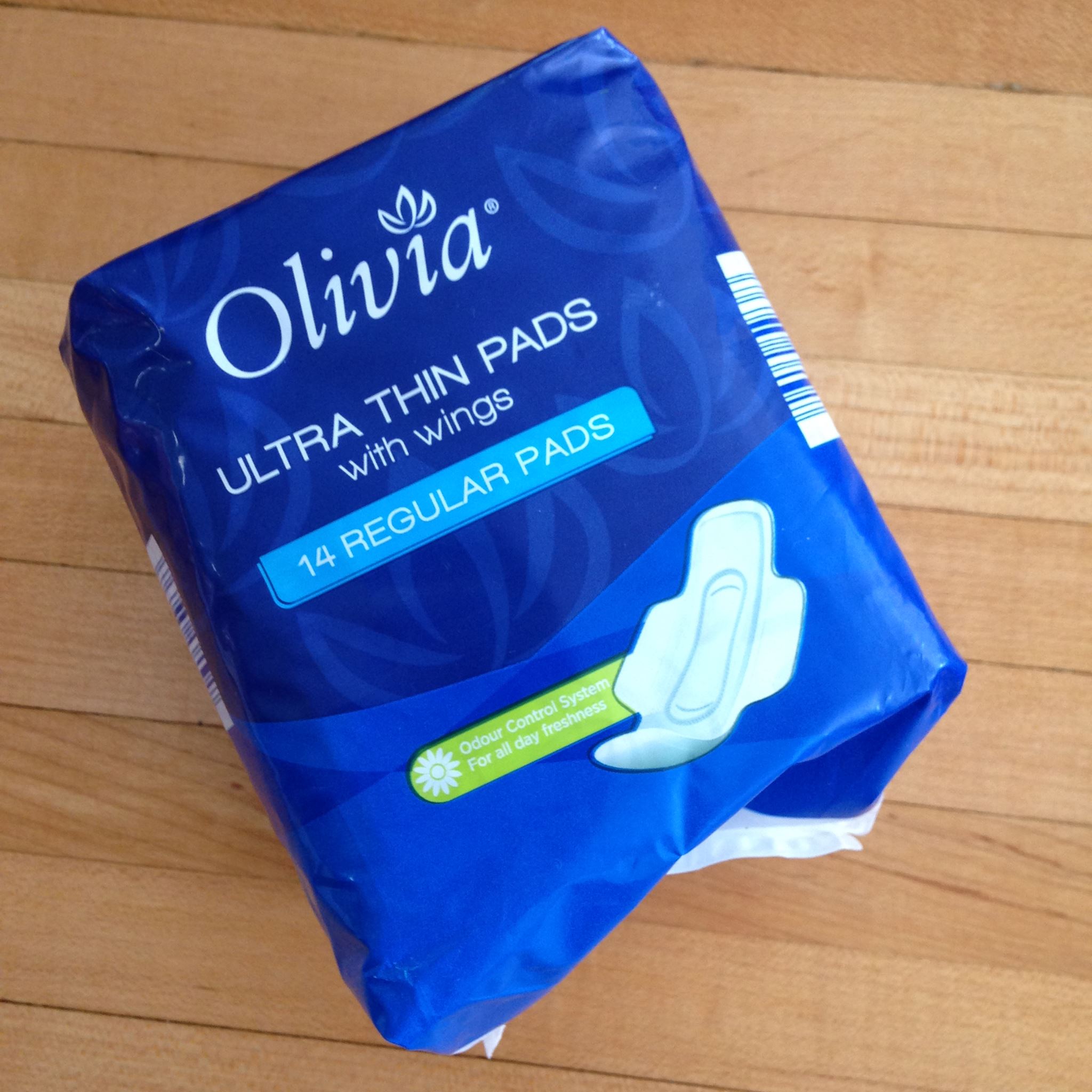 Olivia Ultra Thin Pads with Wings - AldiMum