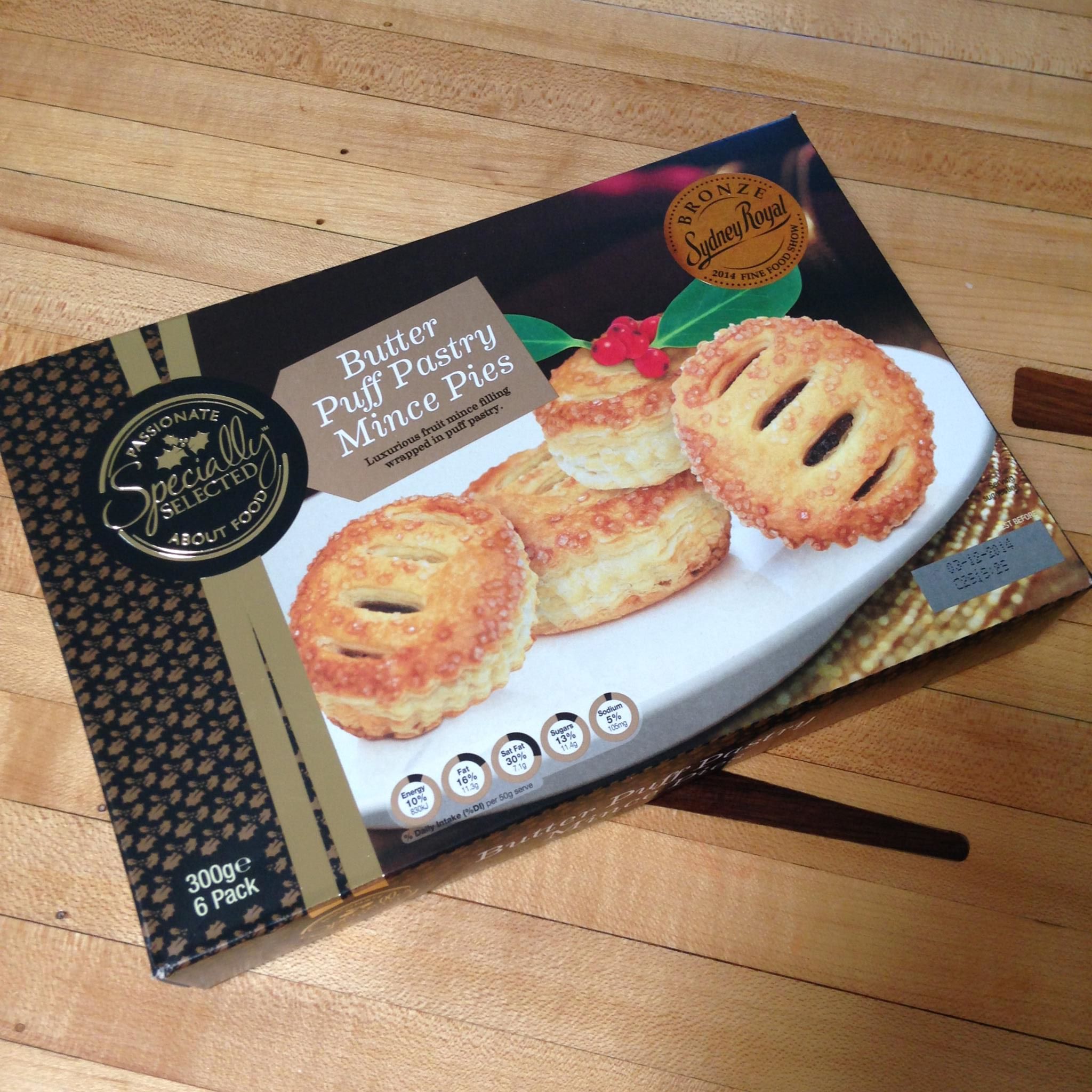 Specially Selected Butter Puff Pastry Mince Pies AldiMum