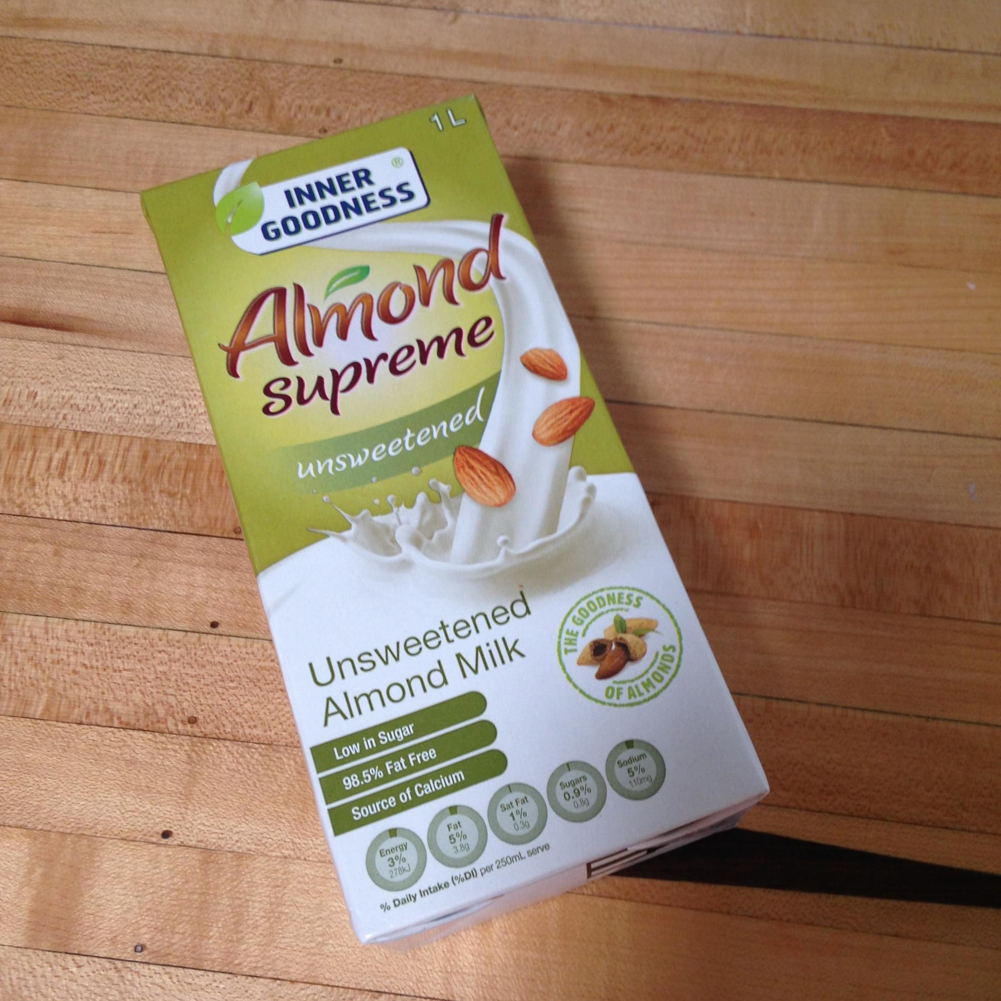 Inner Goodness Almond Supreme Unsweetened Almond Milk AldiMum