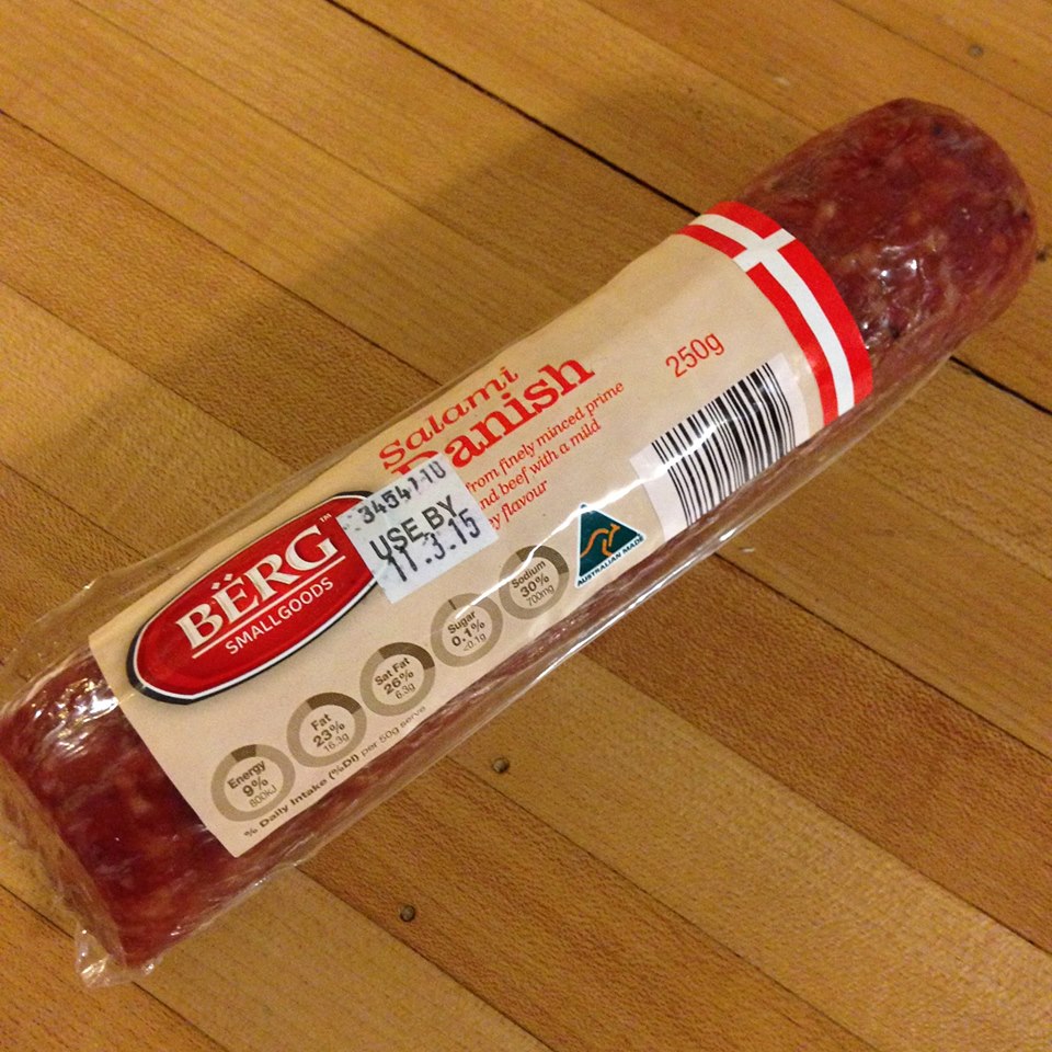 Berg Danish Salami AldiMum