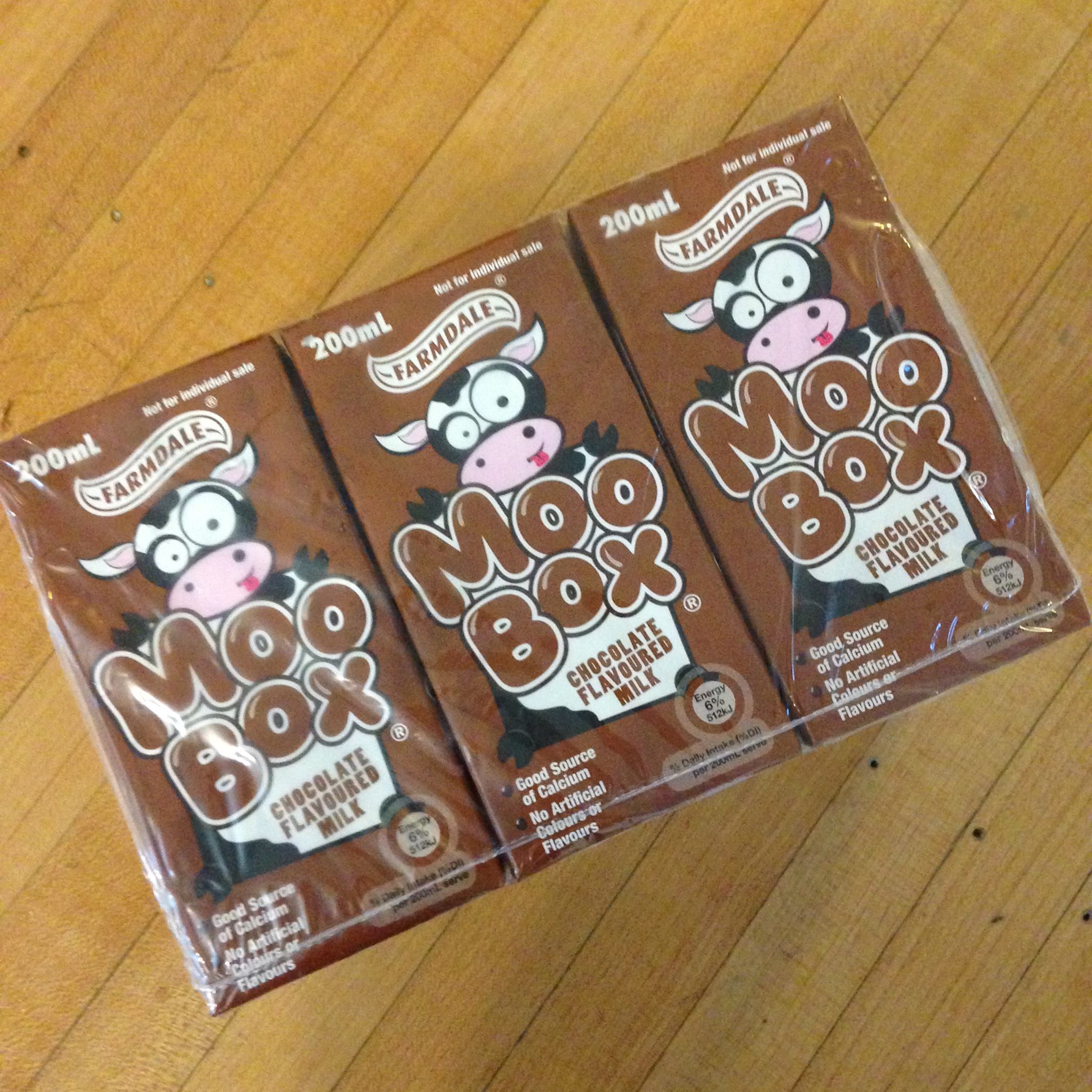 Farmdale Moo Box Chocolate Flavoured Milk AldiMum