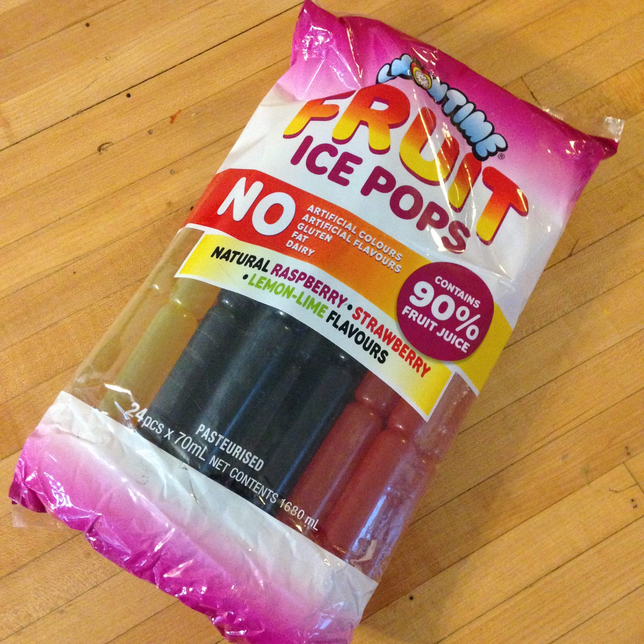 90% Juice Fruit Ice Pops - AldiMum