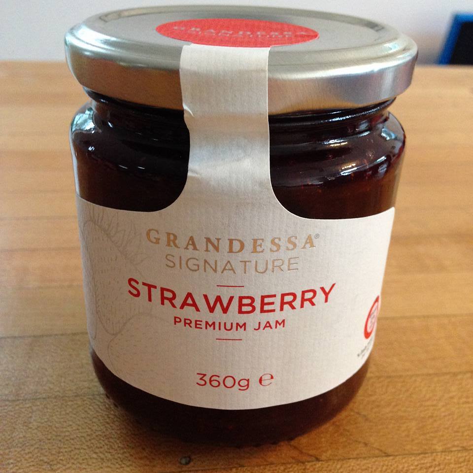 Grandessa Signature Strawberry Premium Jam AldiMum