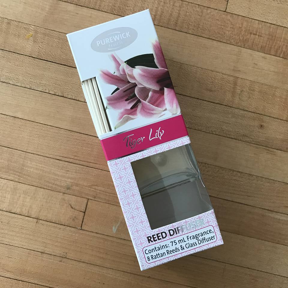 Purewick Tiger Lily Reed Diffuser AldiMum