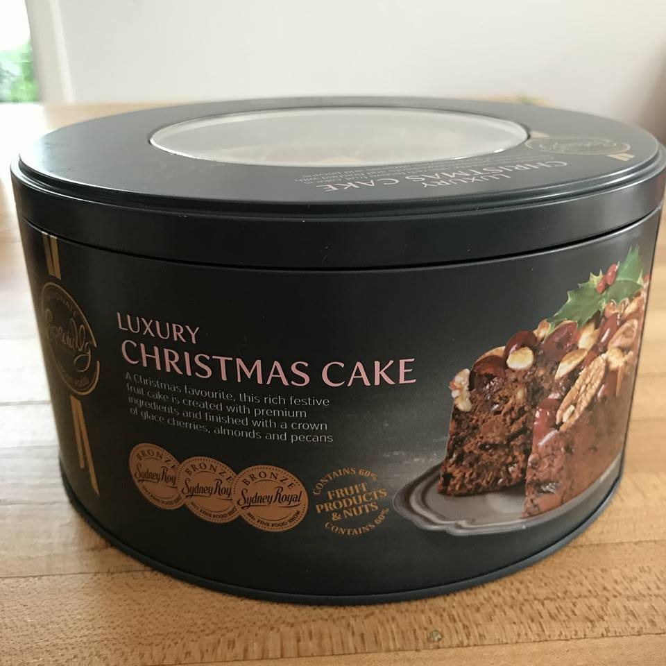 Luxury Christmas Cake - AldiMum