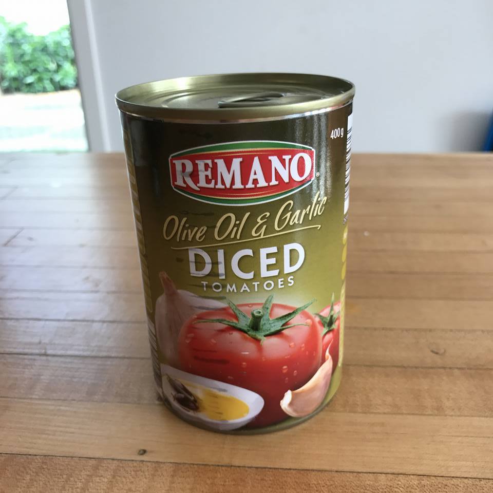 Remano Olive Oil and Garlic Diced Tomatoes AldiMum