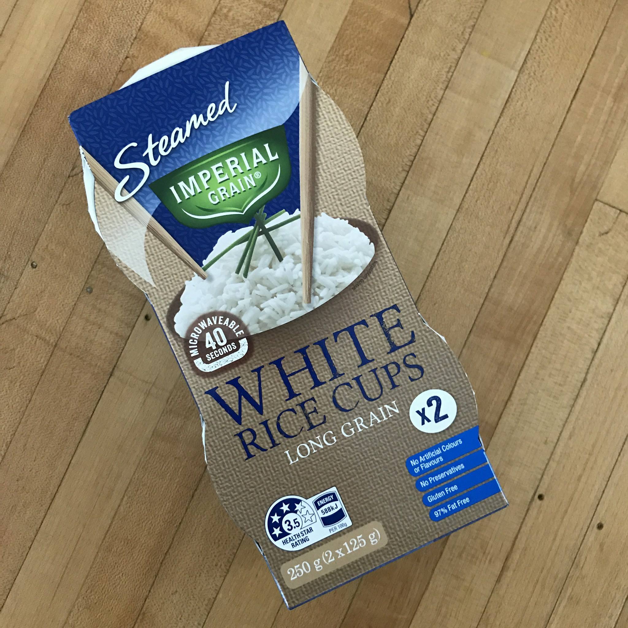 Imperial Grain White Rice Cups AldiMum