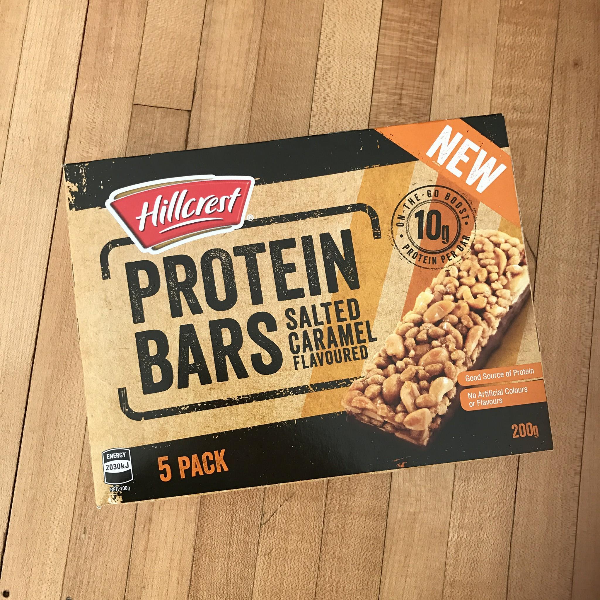 Hillcrest Salted Caramel Flavoured Protein Bars AldiMum