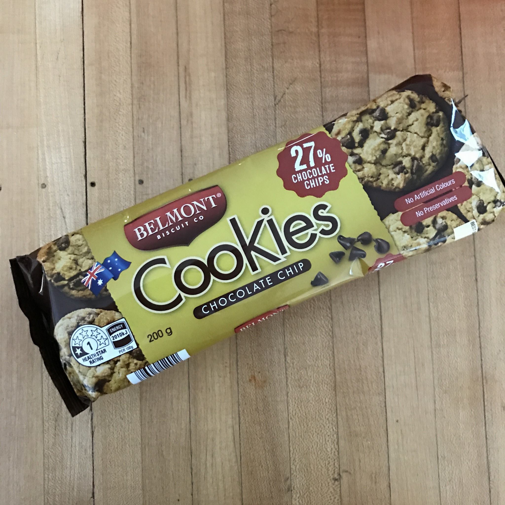Belmont 27 choc chip cookies aldimum