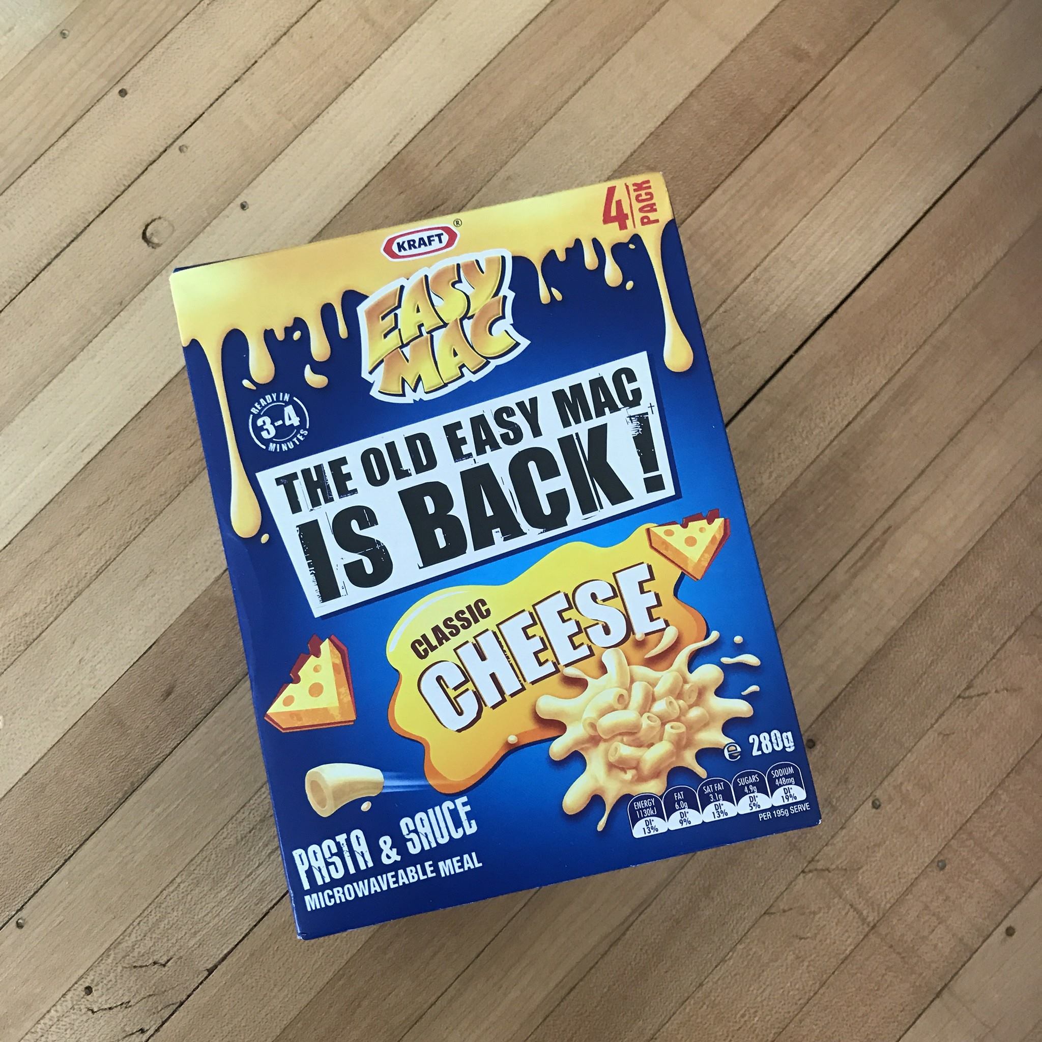 Easy Mac Classic Cheese AldiMum