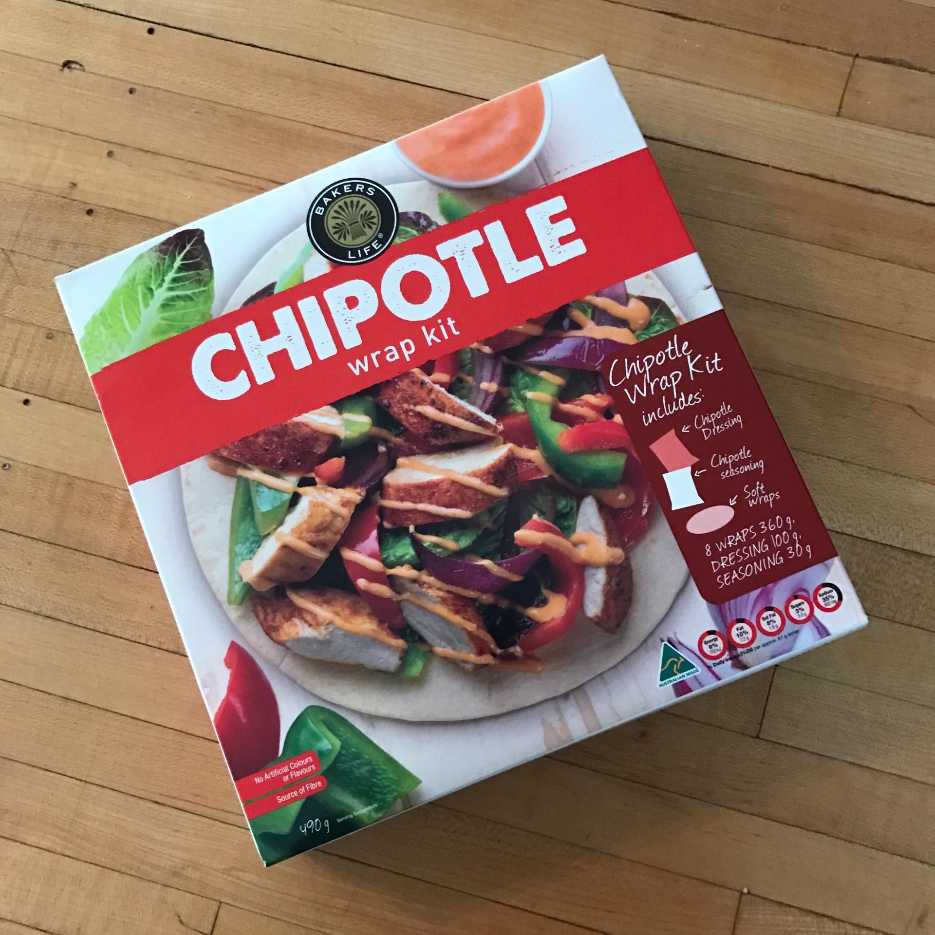 Bakers Life Chipotle Wrap Kit AldiMum