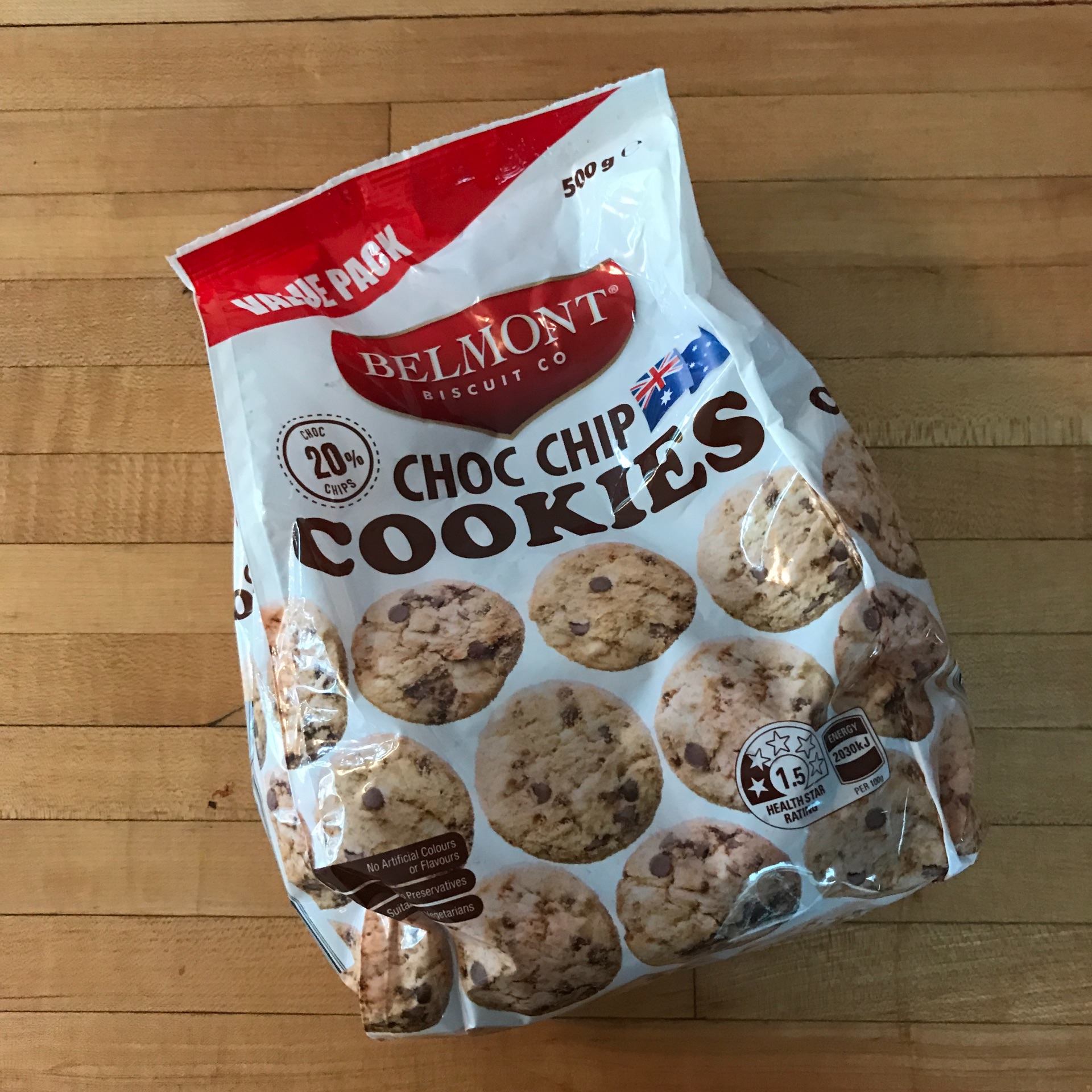 Belmont Biscuit Co Choc Chip Cookies AldiMum